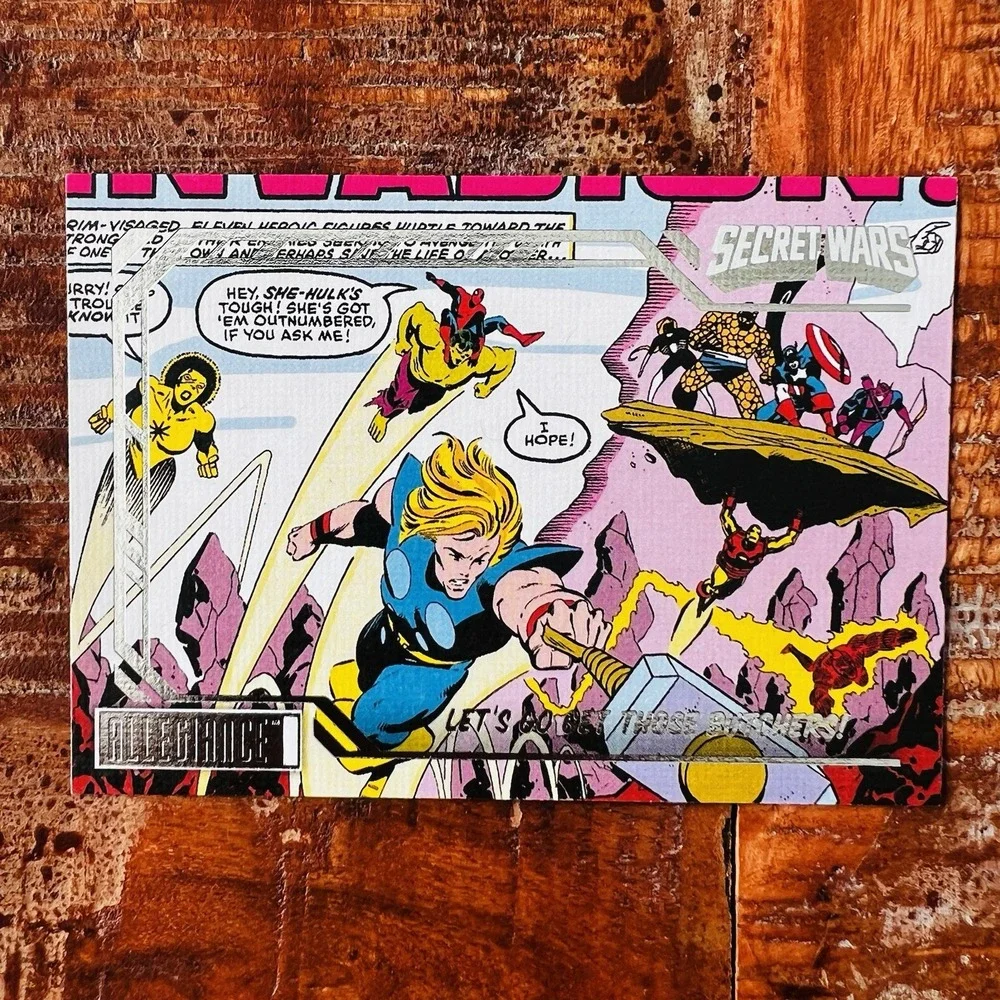 Upper Deck Allegiance Marvel Secret Wars Canvas Chapters‎ CH-50